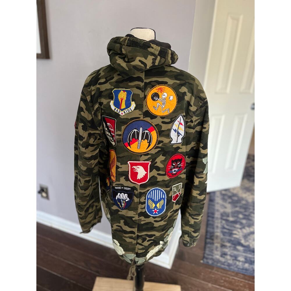 Reason Multi-Patch W/ Graphics Skull Japanese Cam… - image 2